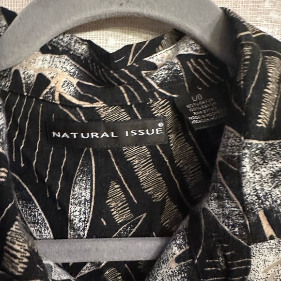 Men’s Short Sleeve Hawaiian Polo Tropical Size‎ Large - Picture 6 of 8